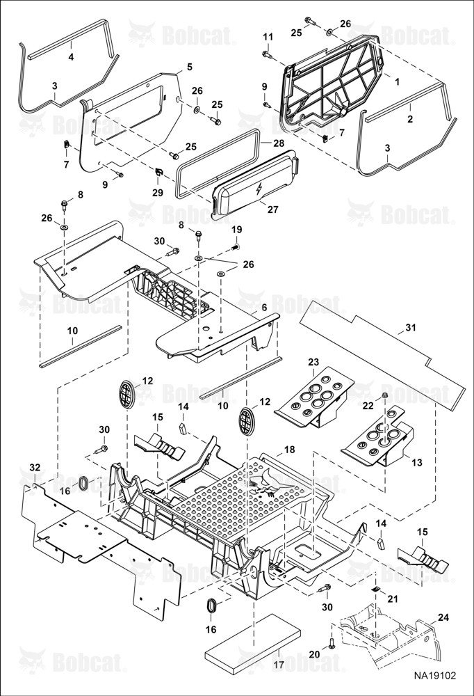 Panels (Floor Pan) (Selectable Joystick Controls)