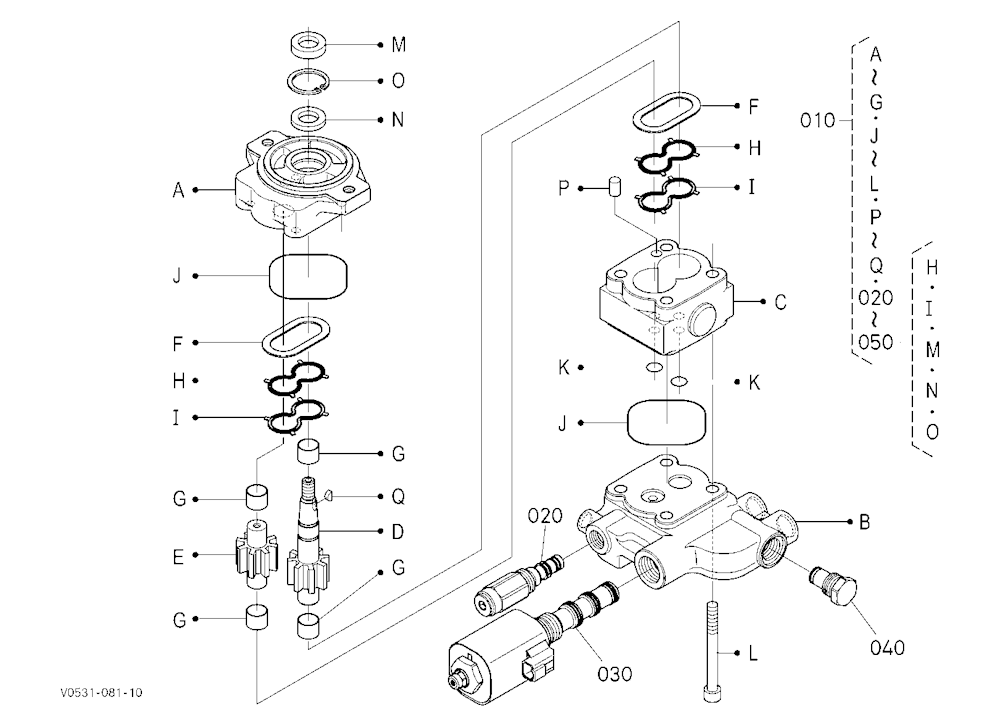 Reverse Fan Kit (Motor) [Component Parts] (W/G No.