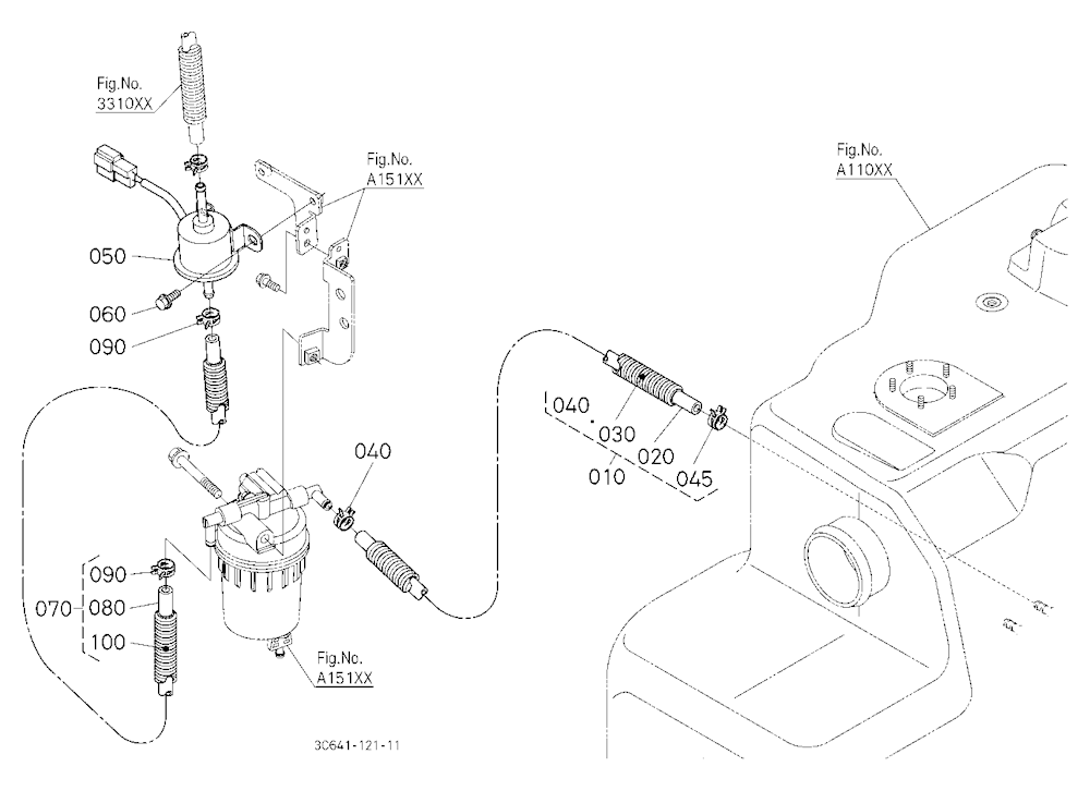 Fuel Pipe (Fuel Cooler)