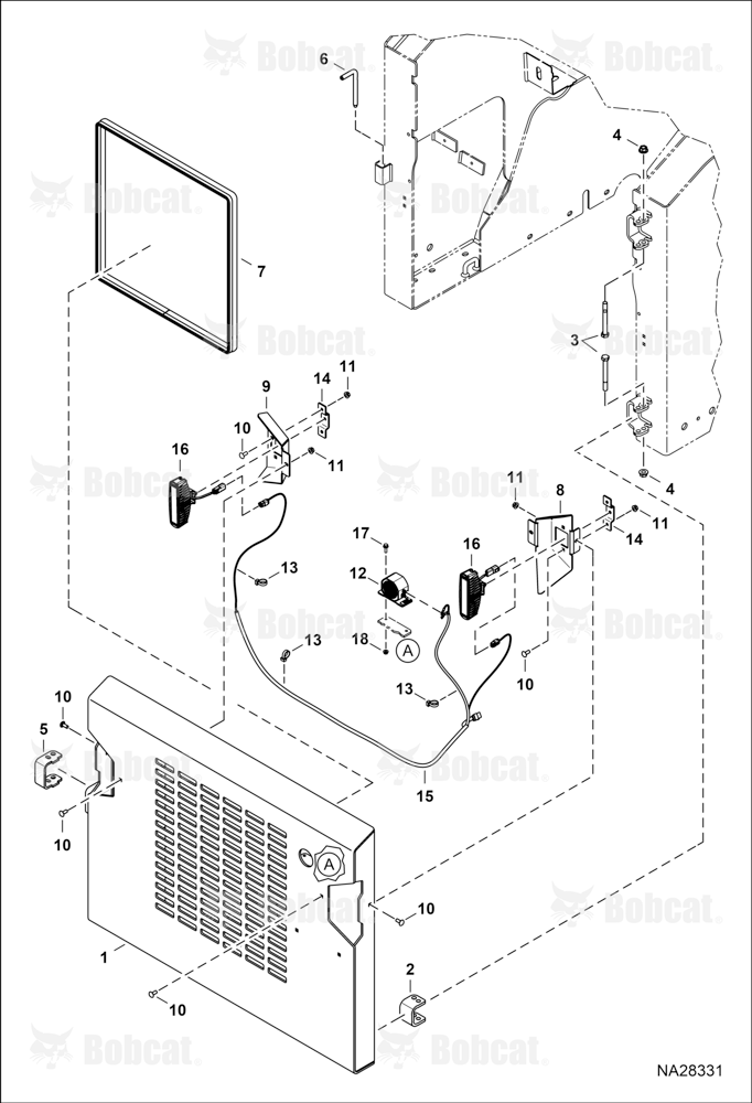 Rear Door (LED)(Orange Door)