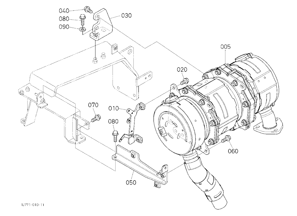 Diesel Particulate Filter Muffler