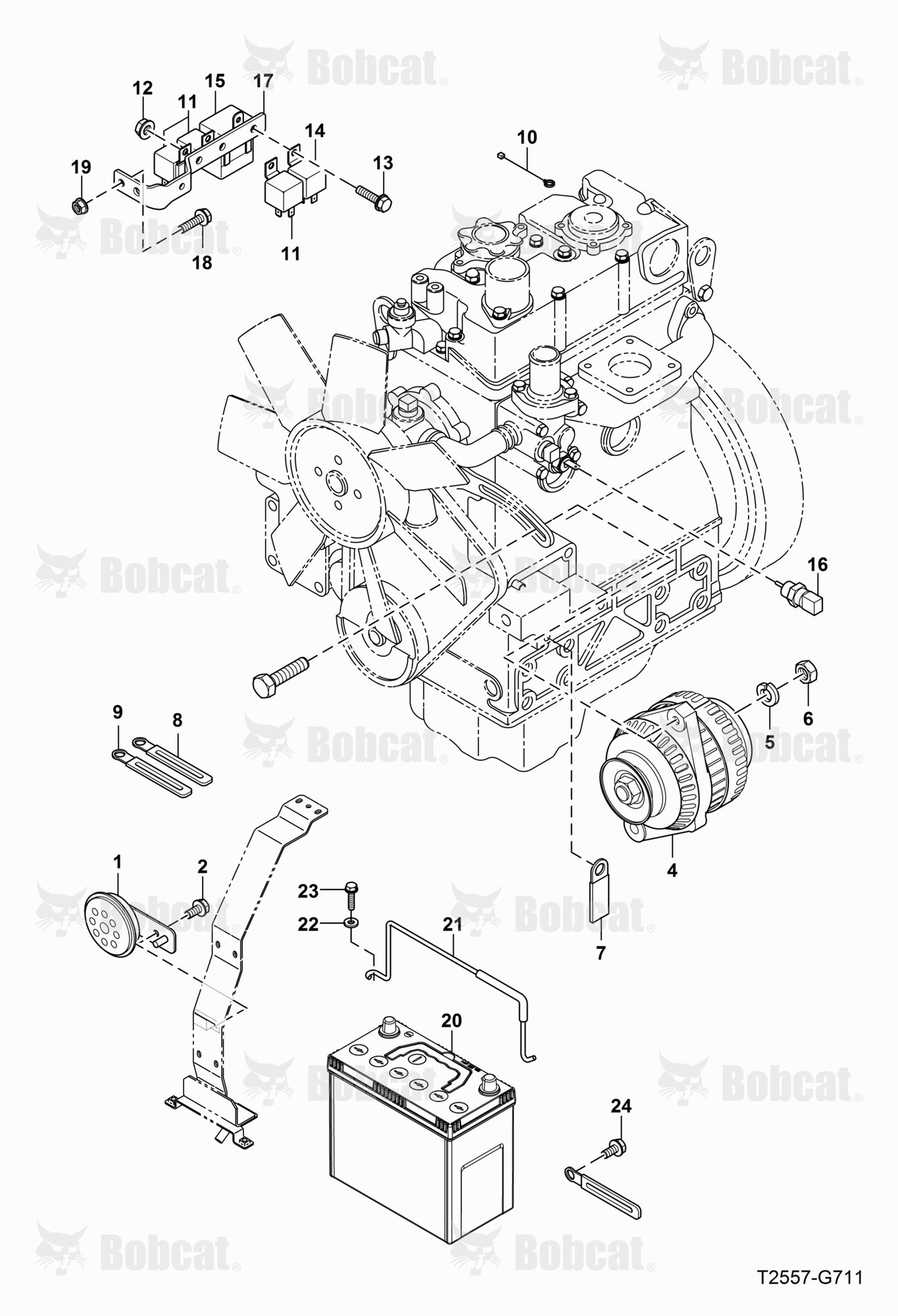 Engine Electrical Circuitry
