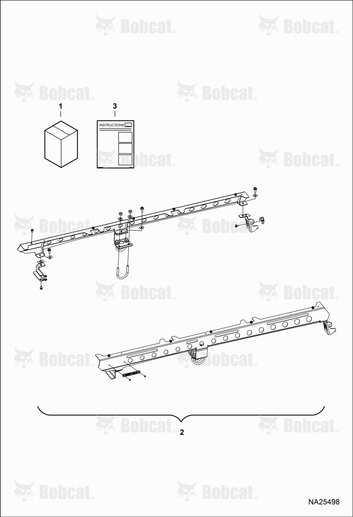 Roof Rack Mount XL Kit