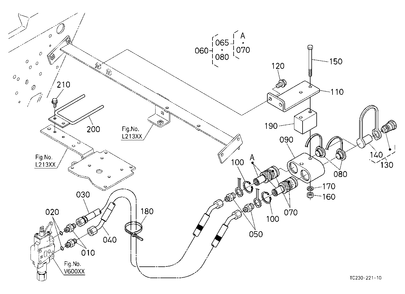 Auxiliary Control Valve Coupler (1St) [New] [Optio