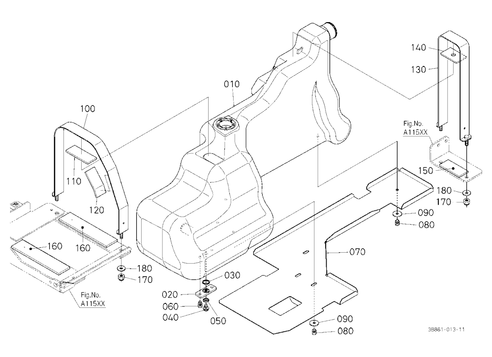 Fuel Tank Lh