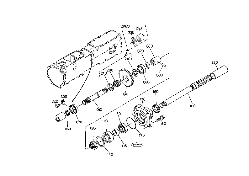 Pto Shaft [W/O I.Mid Pto]