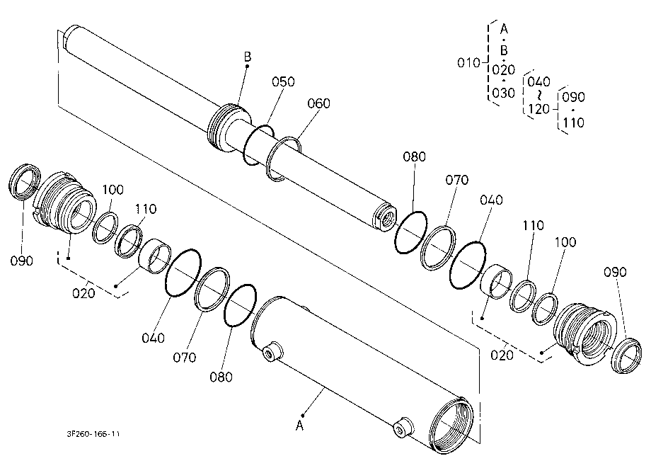 Steering Cylinder [Component Parts]