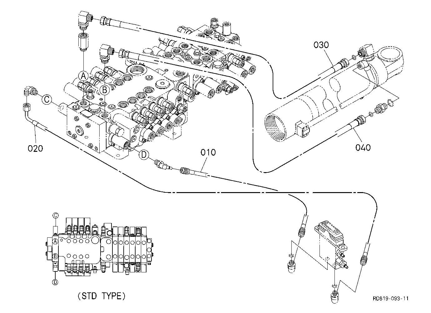 Oil Piping (Swing)