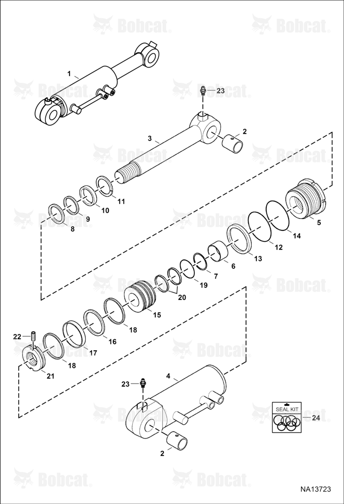 Blade Cylinder (LH)