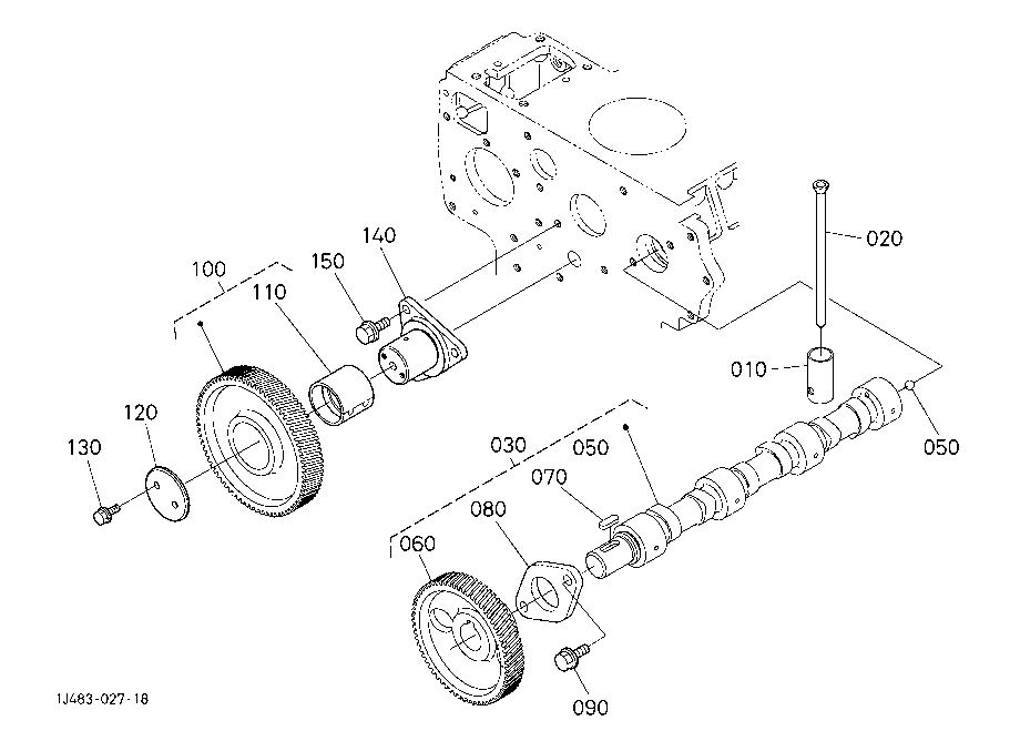 Camshaft And Idle Gear Shaft