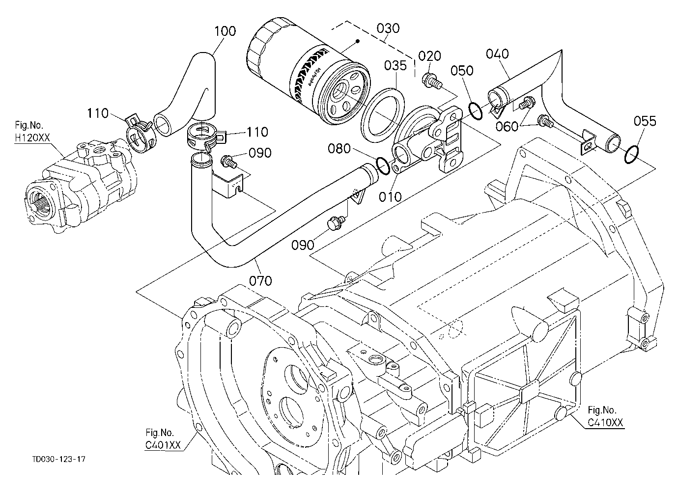 Hydraulic Oil Line (Inlet)