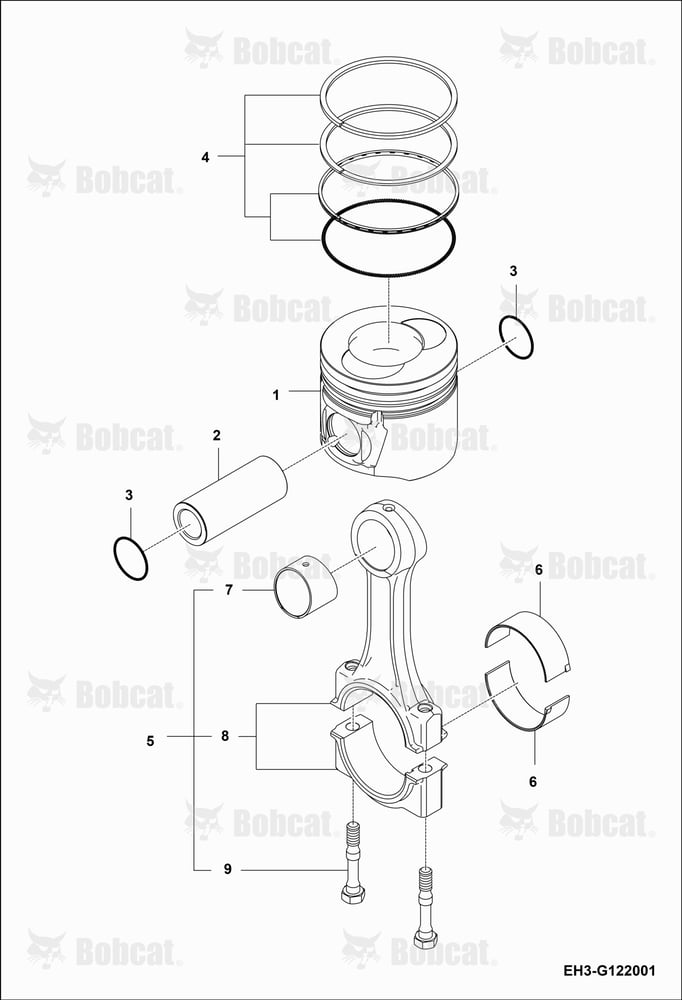 Piston Connecting Rod Group