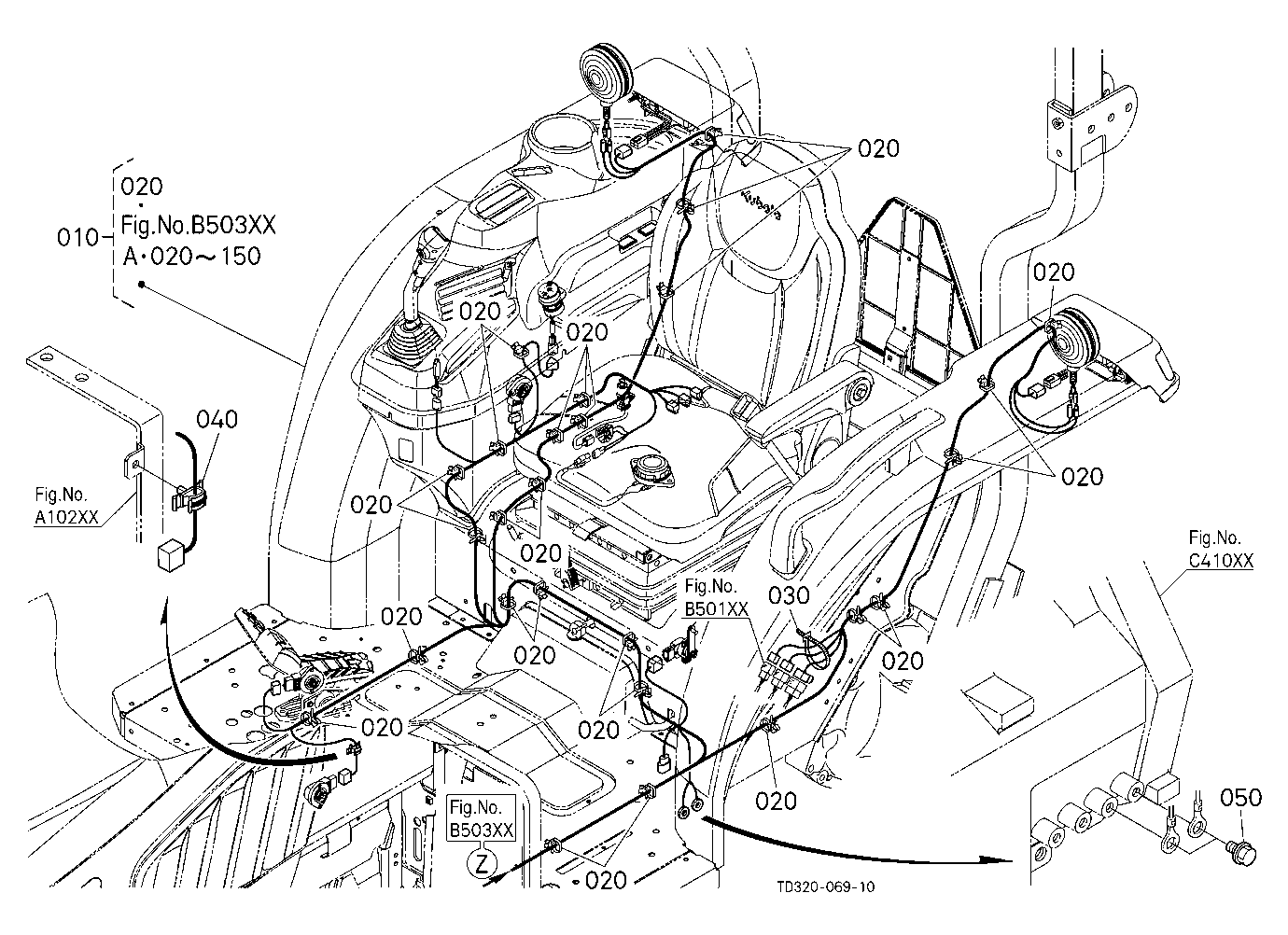 Electrical Wiring (Rear) [A]