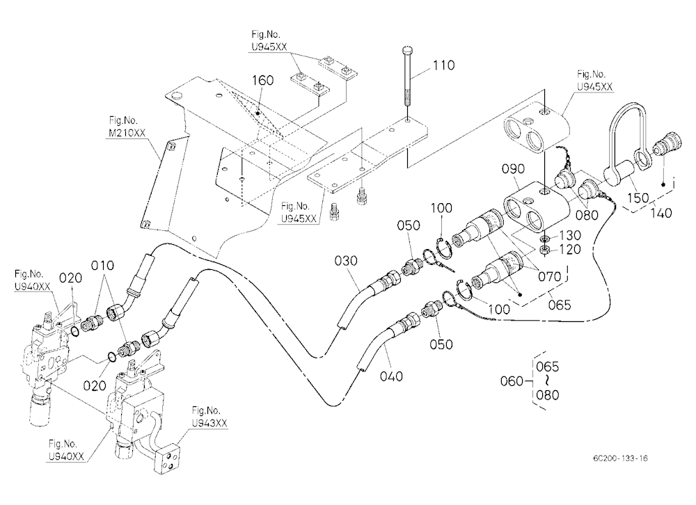 Auxiliary Control Valve Coupler (2Nd) [Option]