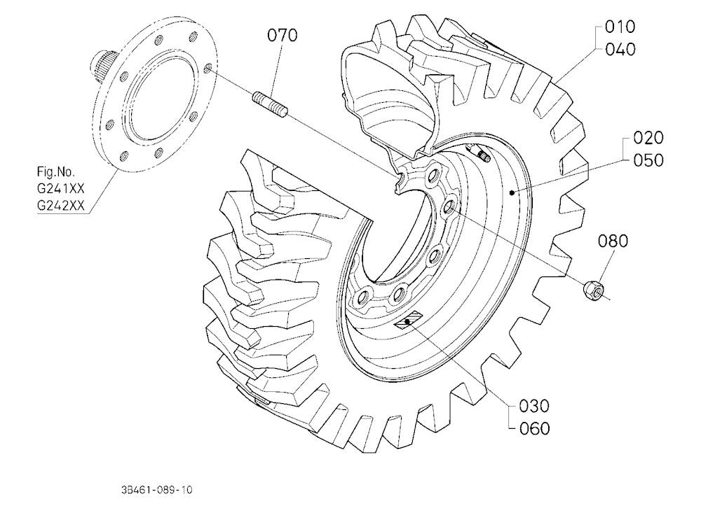Front Wheel (27*8.50-15)