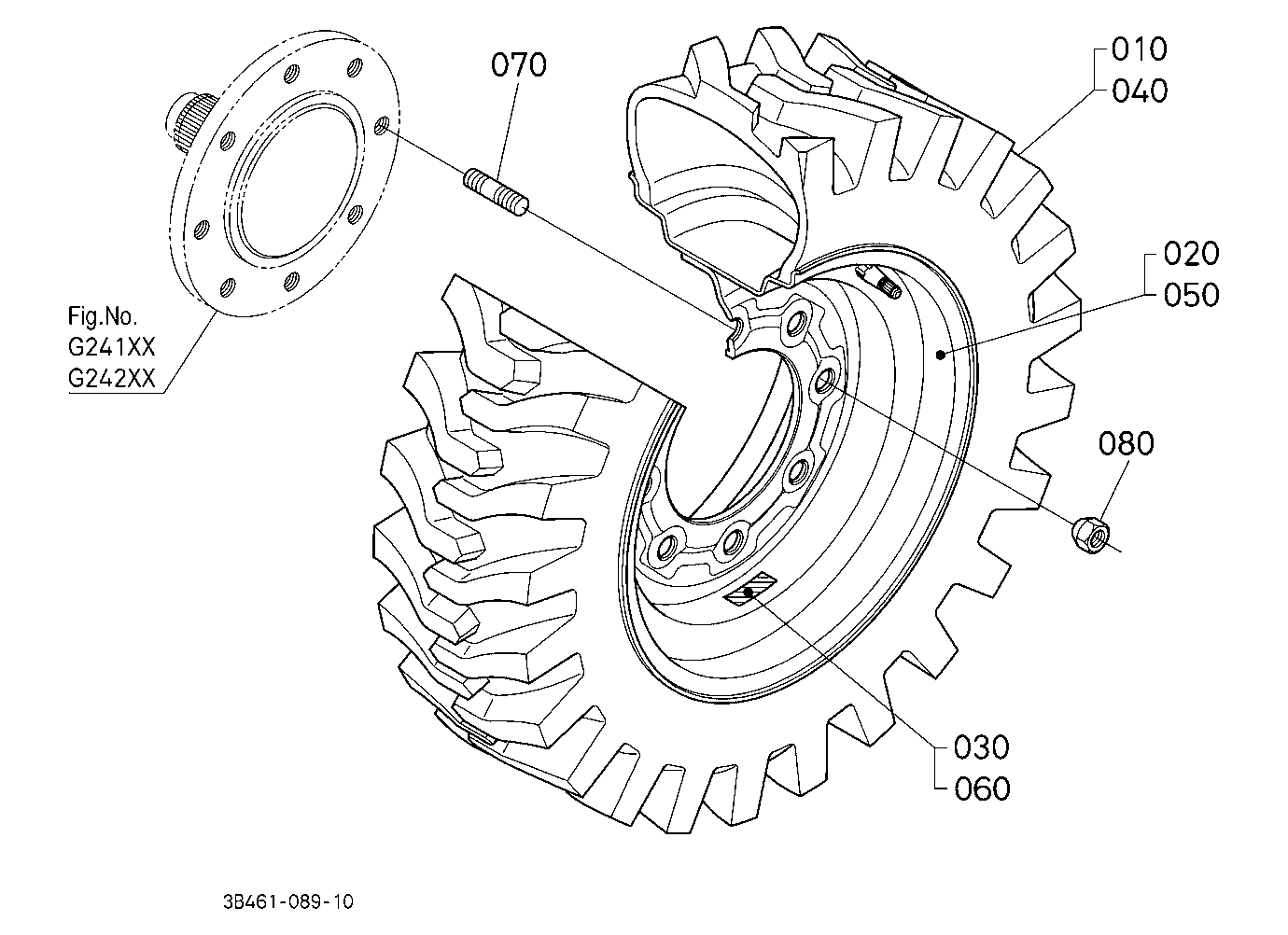 Front Wheel (27*8.50-15)