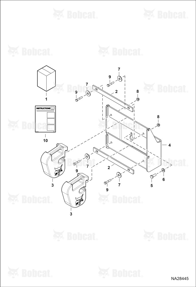 Kit Ballast Mounting