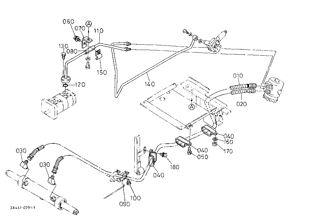 Hydraulic Oil Line (Steering/Pto)