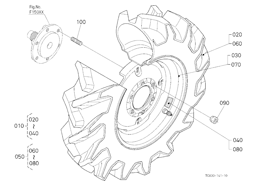 Front Wheel (8.3-16R1)
