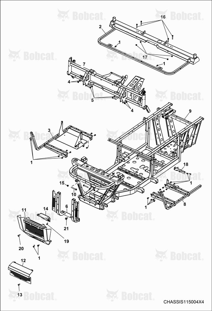 CHASSIS, Frame & Front Bumper