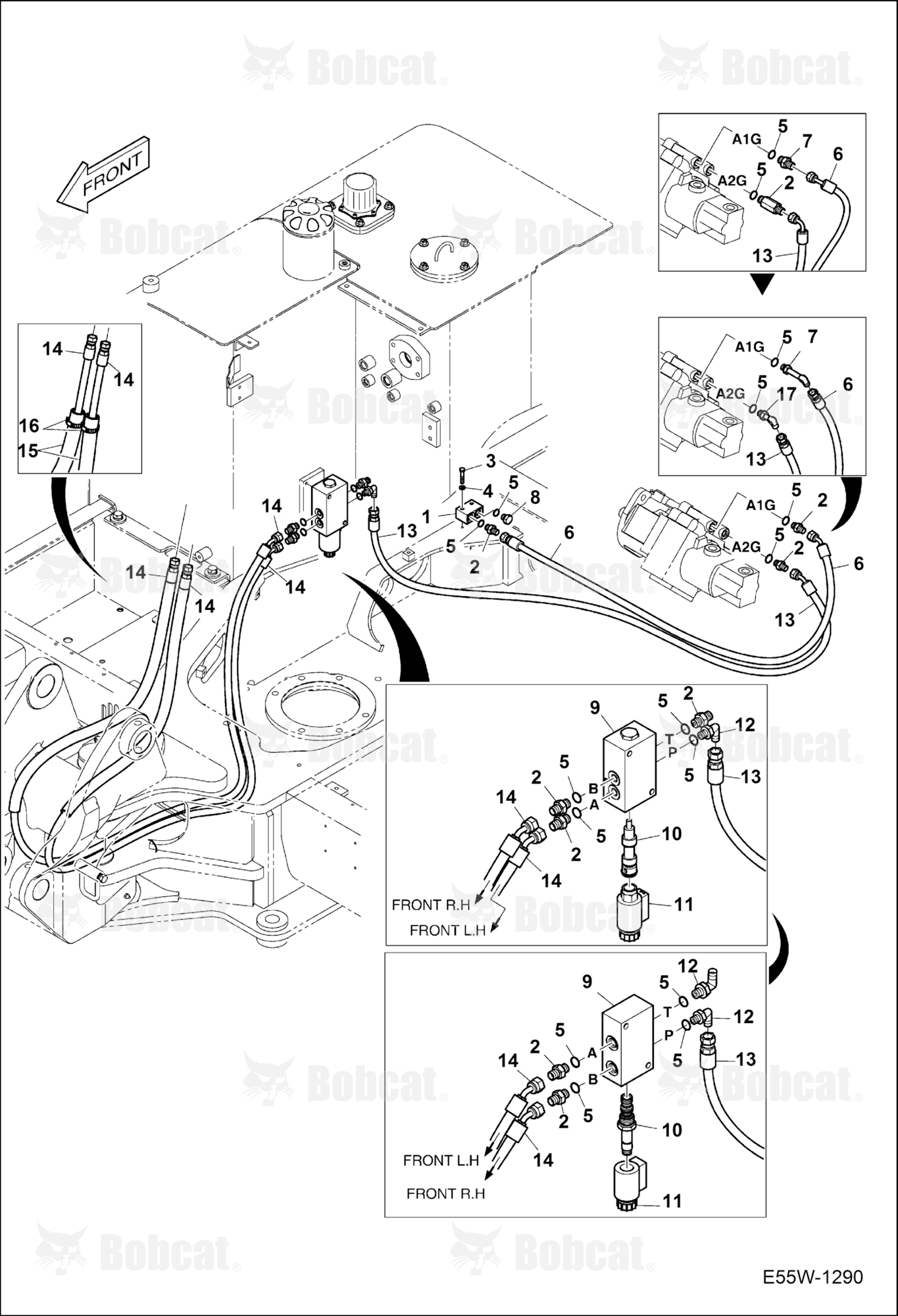 Hydraulic Circuitry (Quick Clamp)