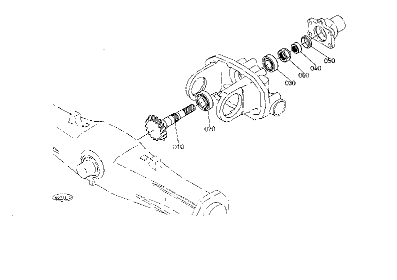 Hypoid Pinion Shaft