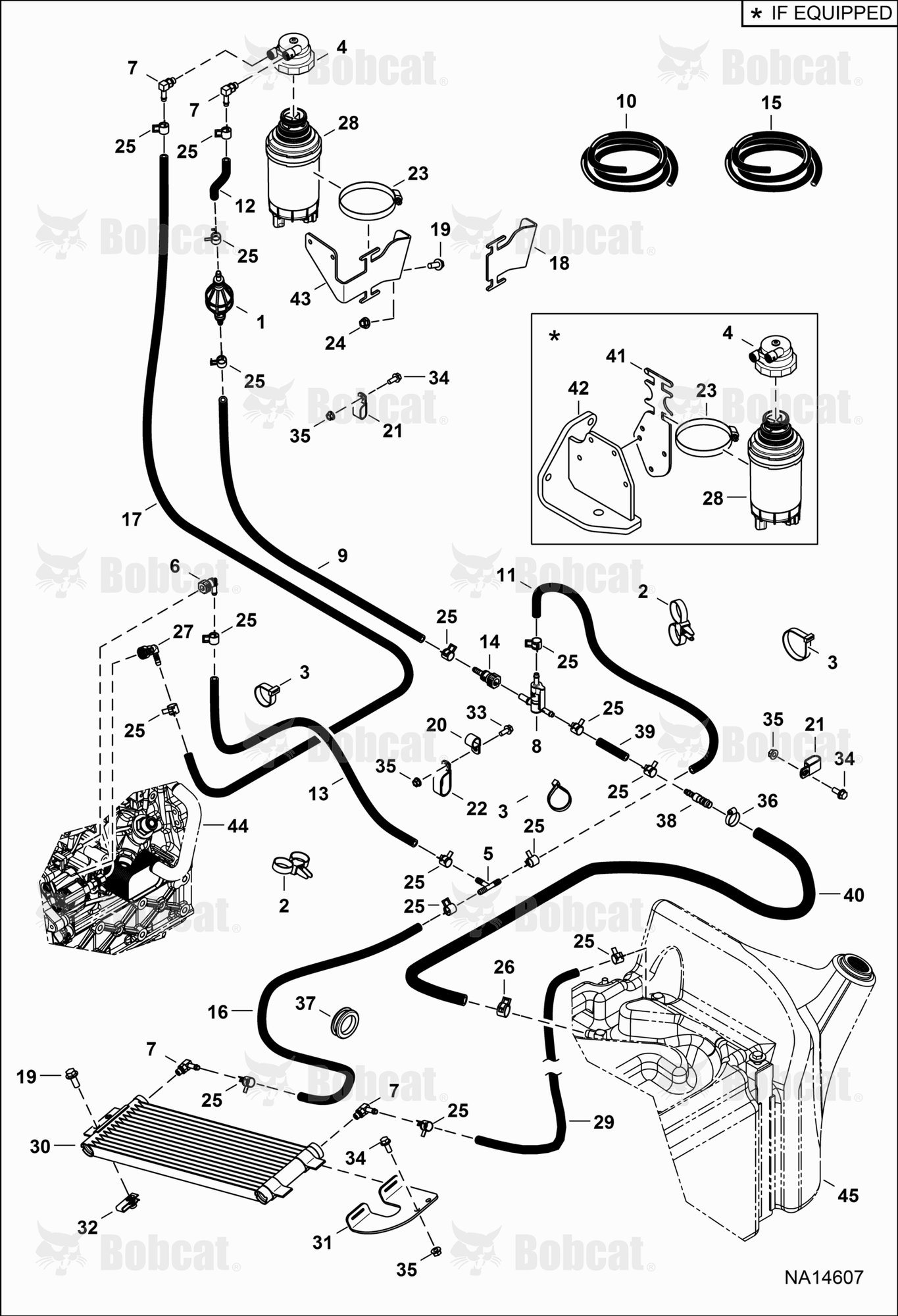 Engine & Attaching Parts (Fuel System)  B3ZS16001 - B3ZS17055, B3ZT16001 - B3ZT17062