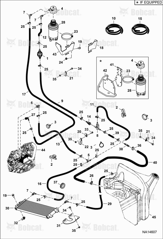 Engine & Attaching Parts (Fuel System)  B3ZU16001 - B3ZU17063, B3ZV16001 - B3ZV17254