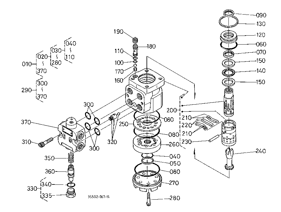 Steering Controller [Component Parts] [Old Type]