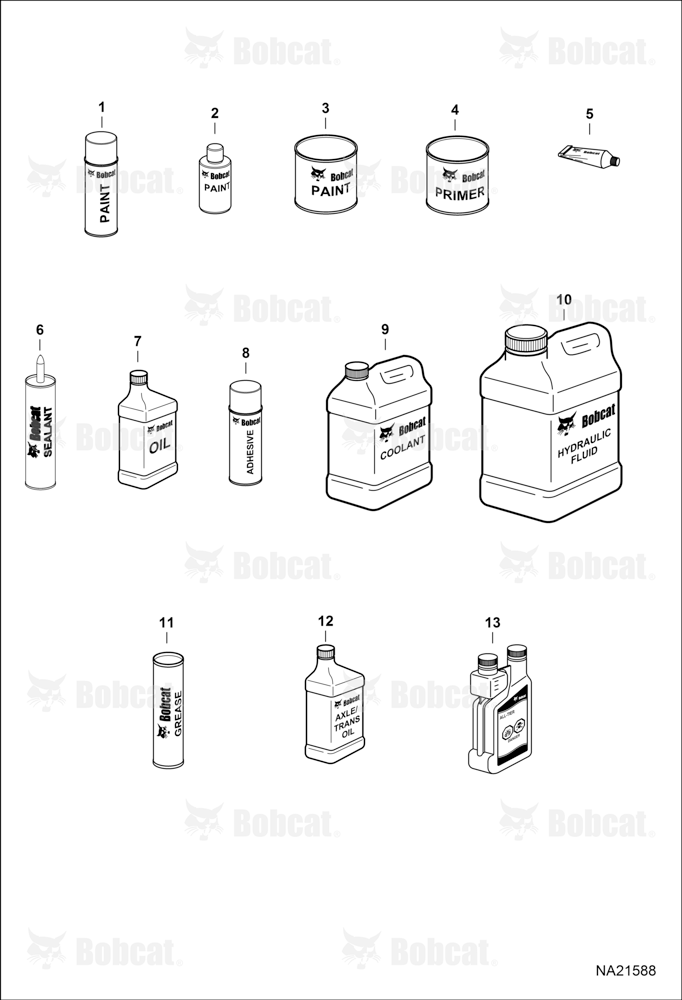 Maintenance Items (Service Parts)