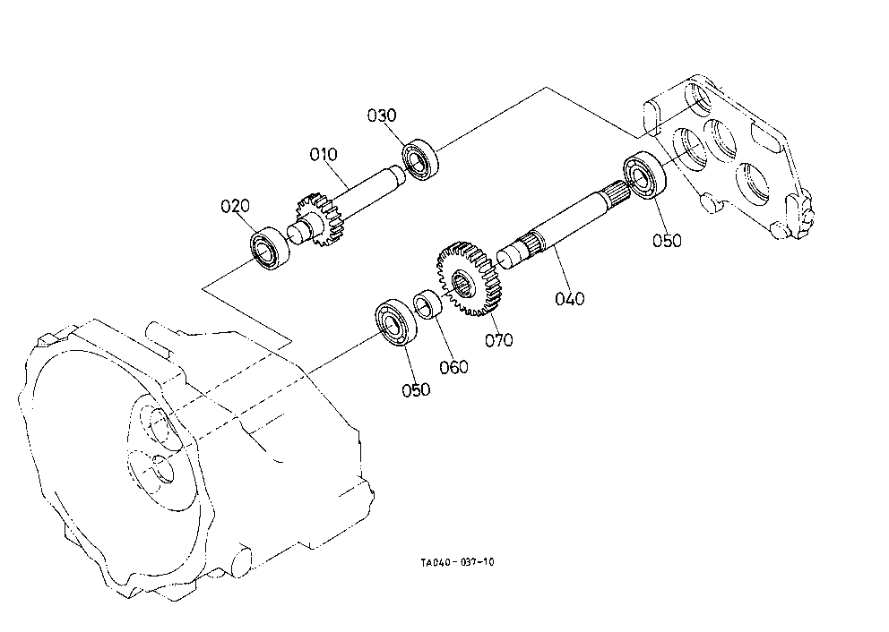 Pto Countershaft [With Ind-Pto]