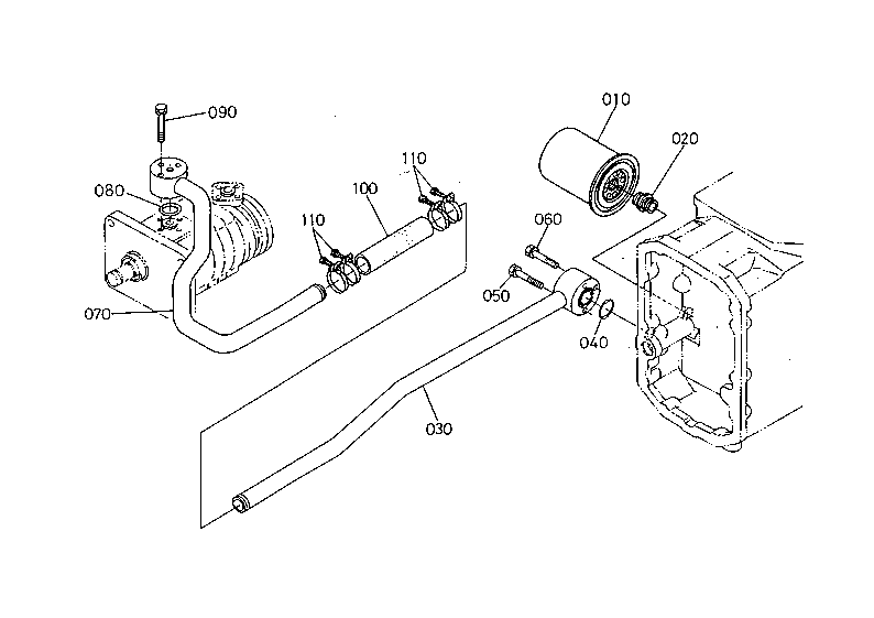 Hydraulic Oil Line (Suction)