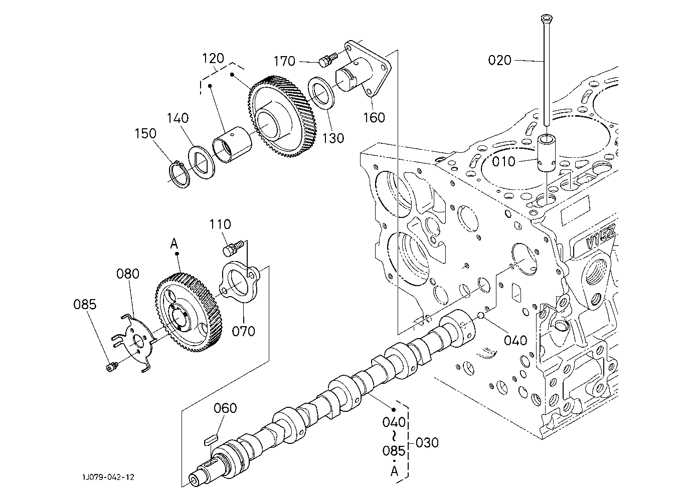 Camshaft And Idle Gear Shaft