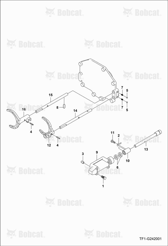 Main Shift Fork Group