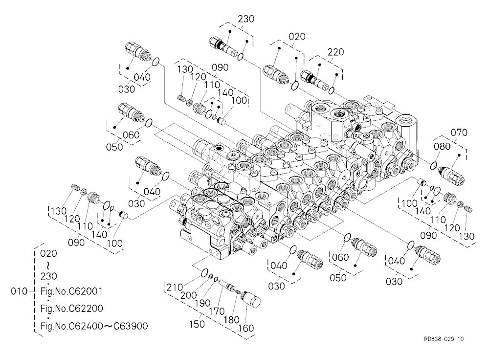 Control Valve (Relief) [Component Parts] [Except A