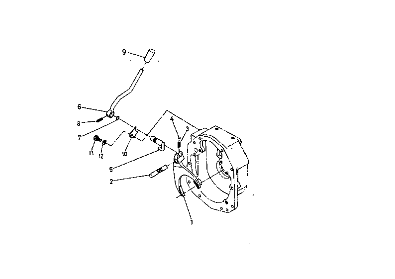 Pto Shaft 2Nd Shift Fork (Option)