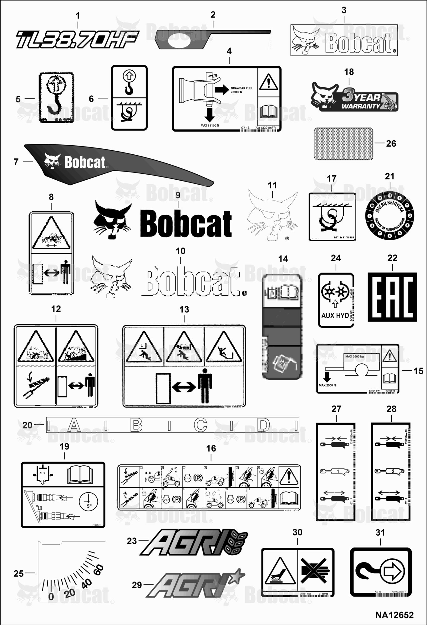 Decals (Outside)