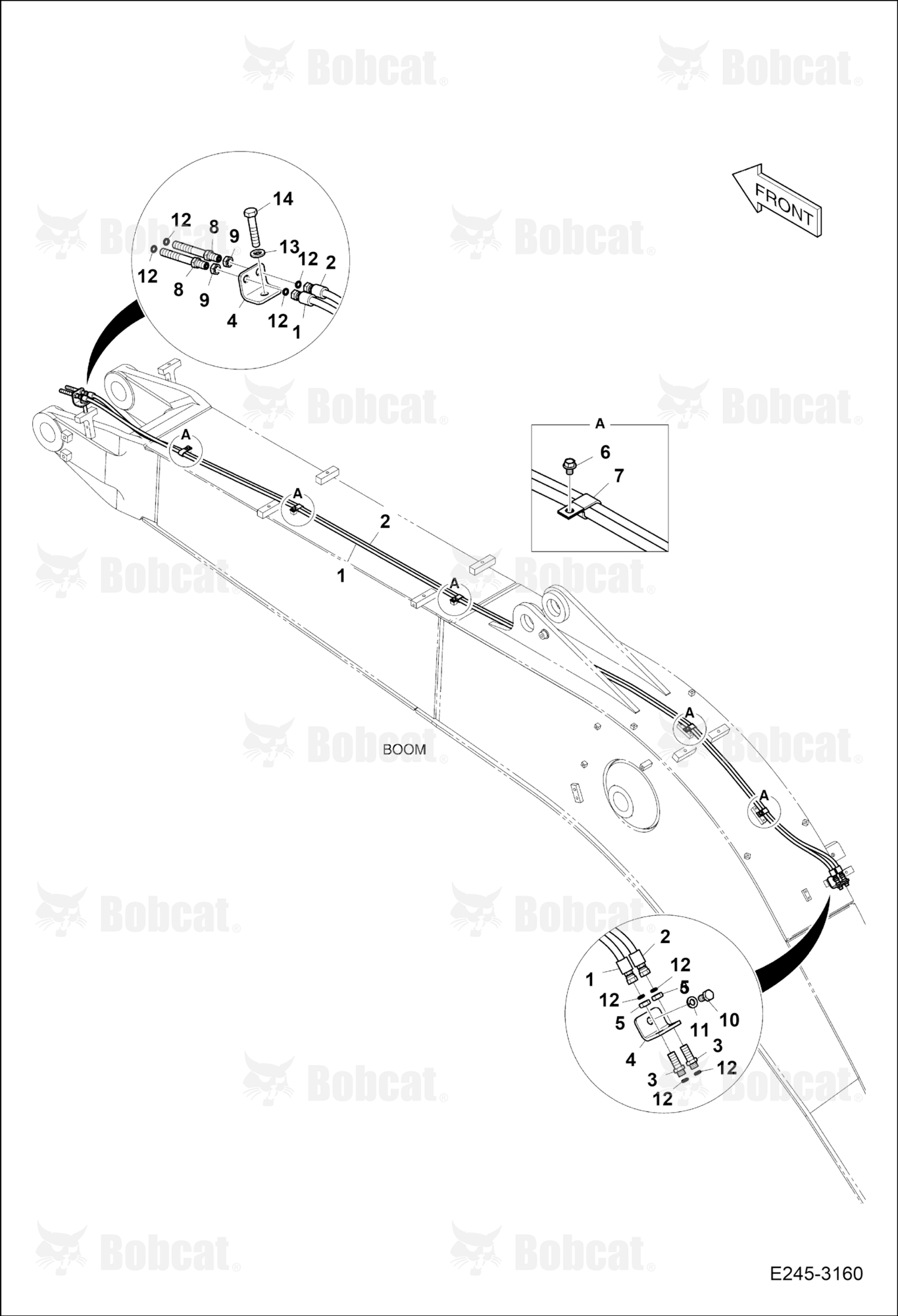 Boom Piping (Quick Clamp)