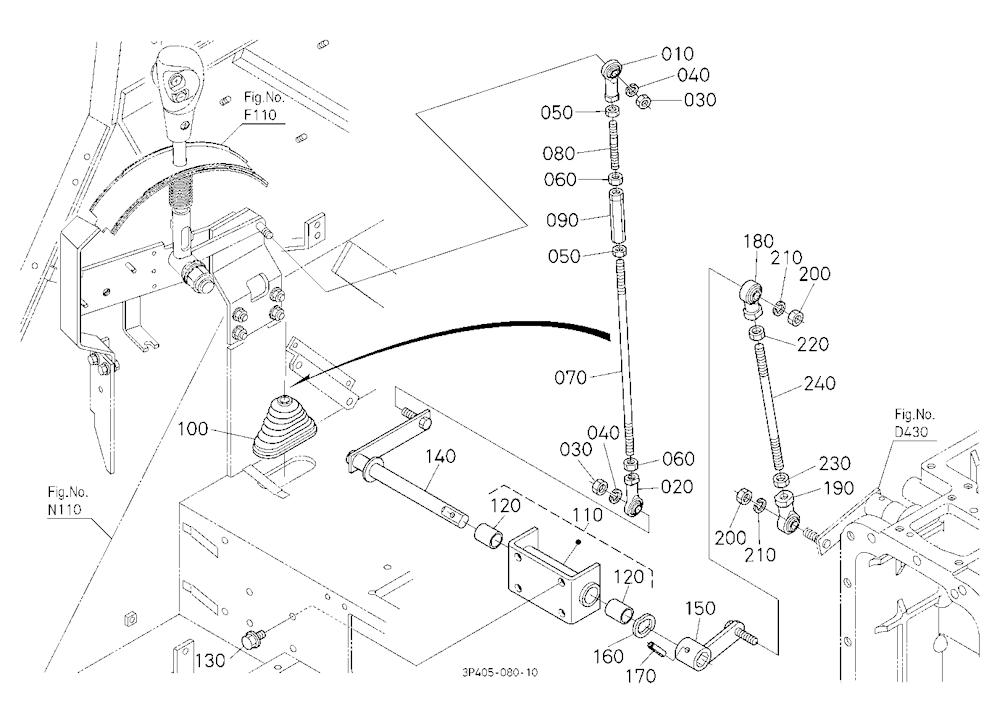 Range Gear Shift Rod