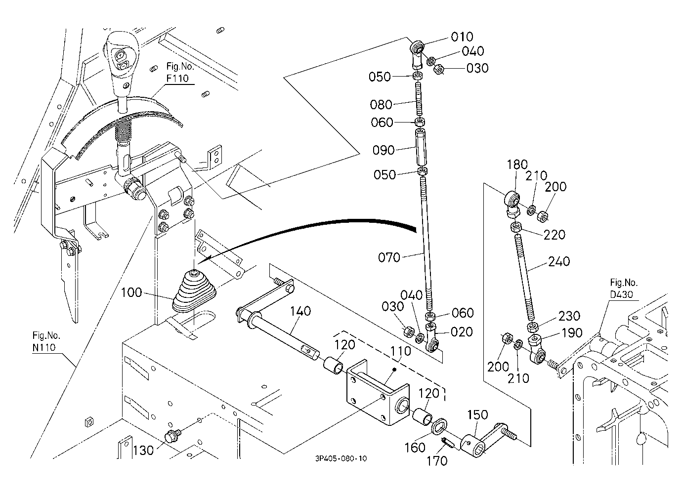 Range Gear Shift Rod