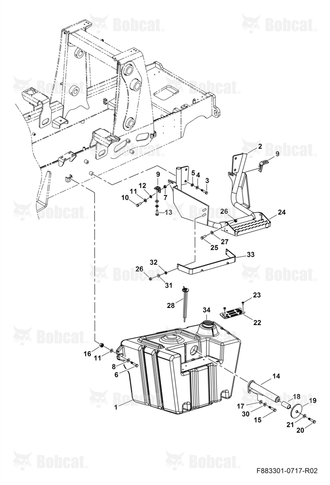 Fuel Tank  B4B611029 & Above