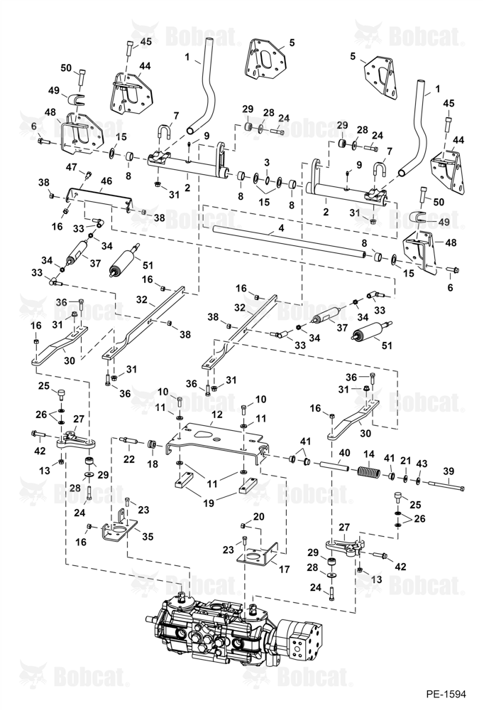 Hand Controls 521311001 - 521313912, 521411001 - 521411180, 521511001 - 521512099, 521611001 - 521611029