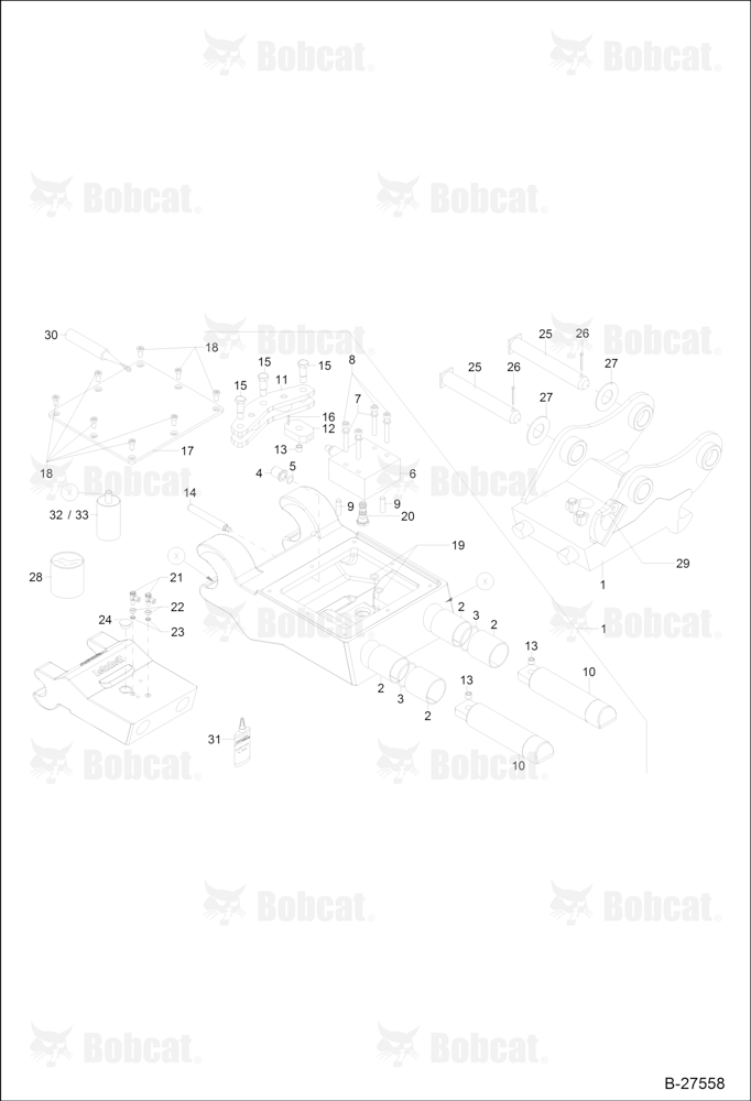 Hydraulic Quick Mount Hitch - HS08