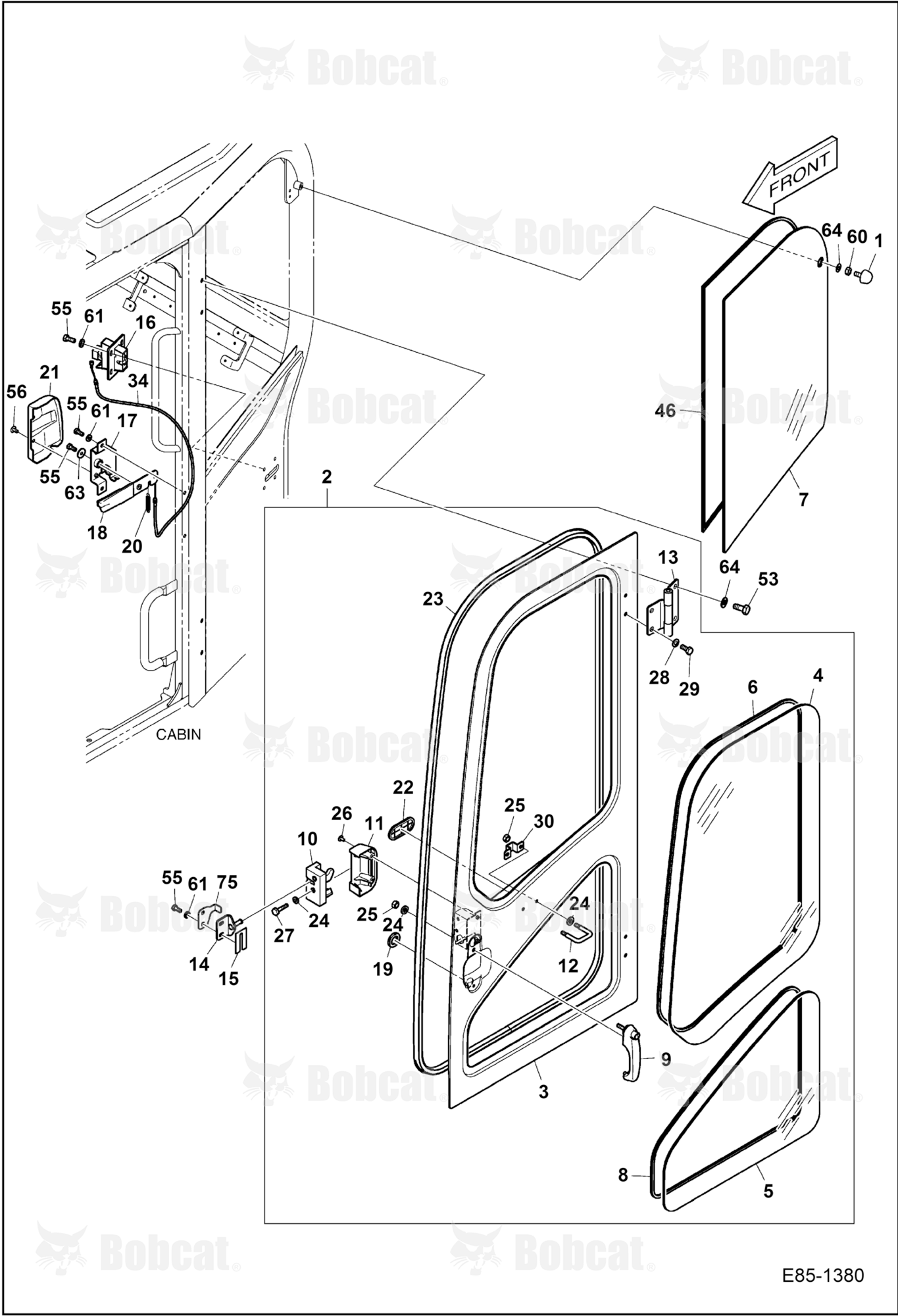 Operator CAB (Door & Windows)
