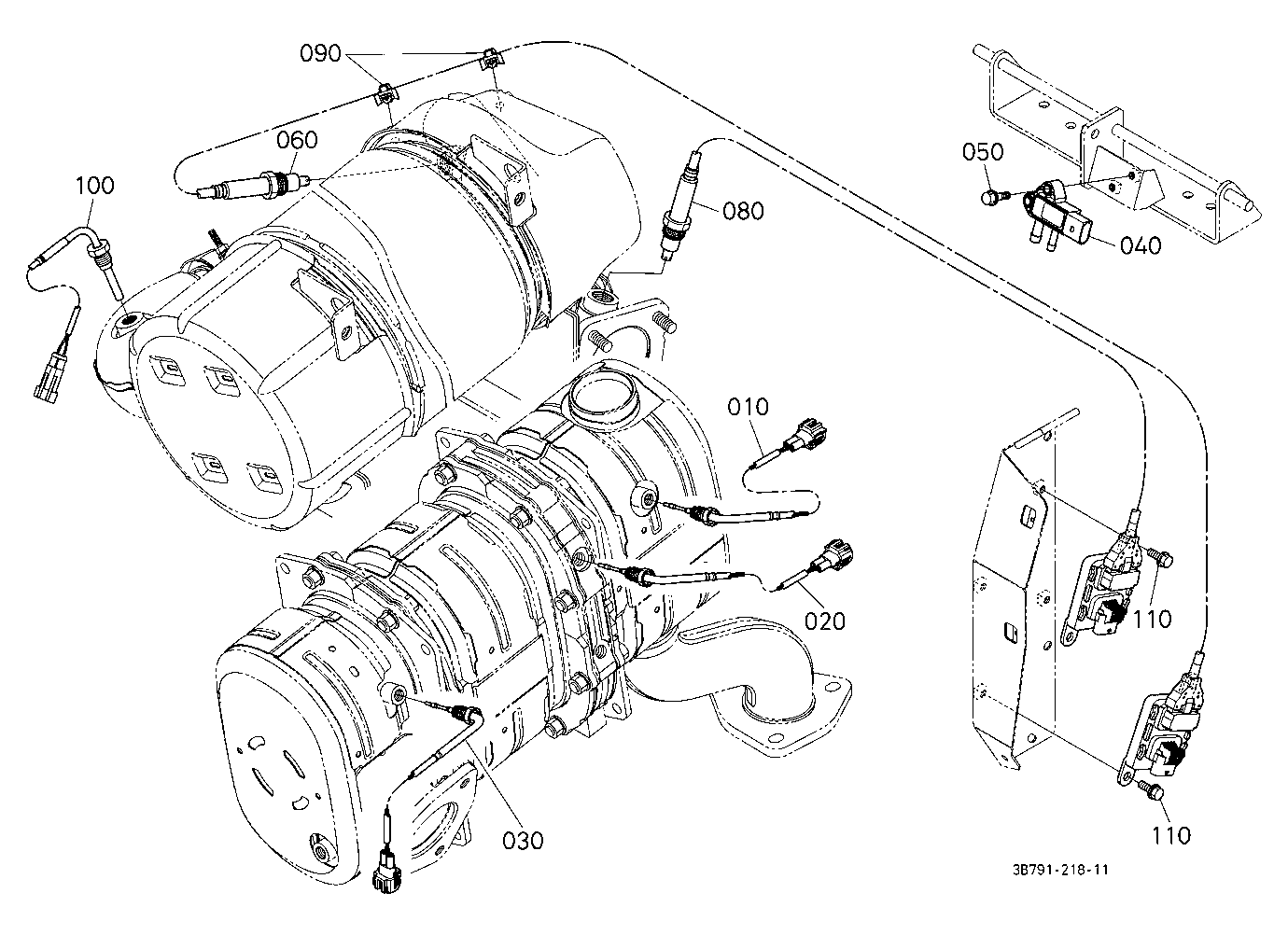 Engine Electrical Parts (Muffler)