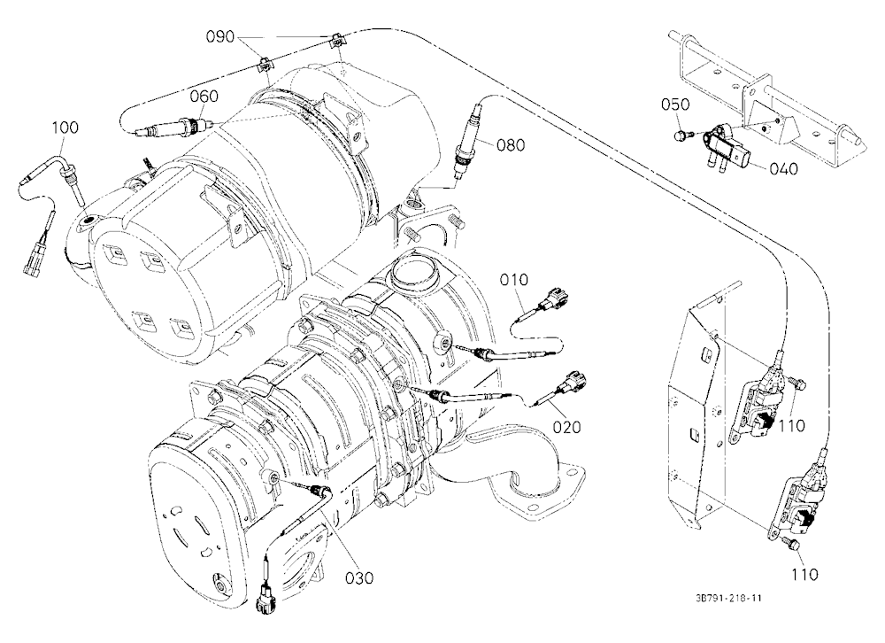 Engine Electrical Parts (Muffler)