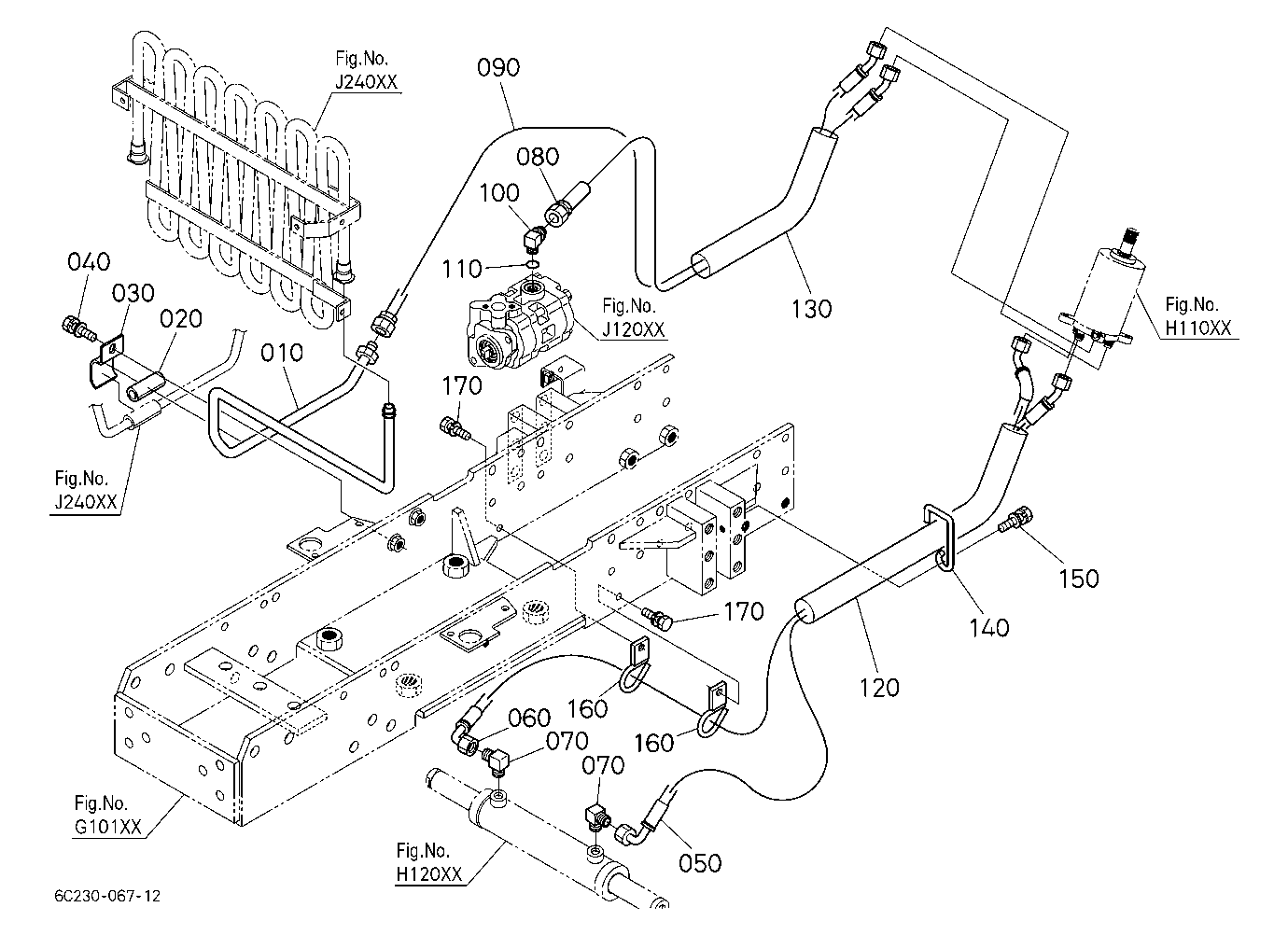 Hydraulic Oil Line (Steering)