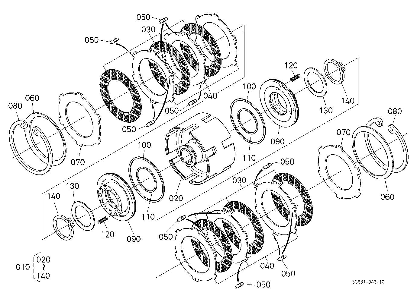 Clutch Pack (Shuttle) [Component Parts]