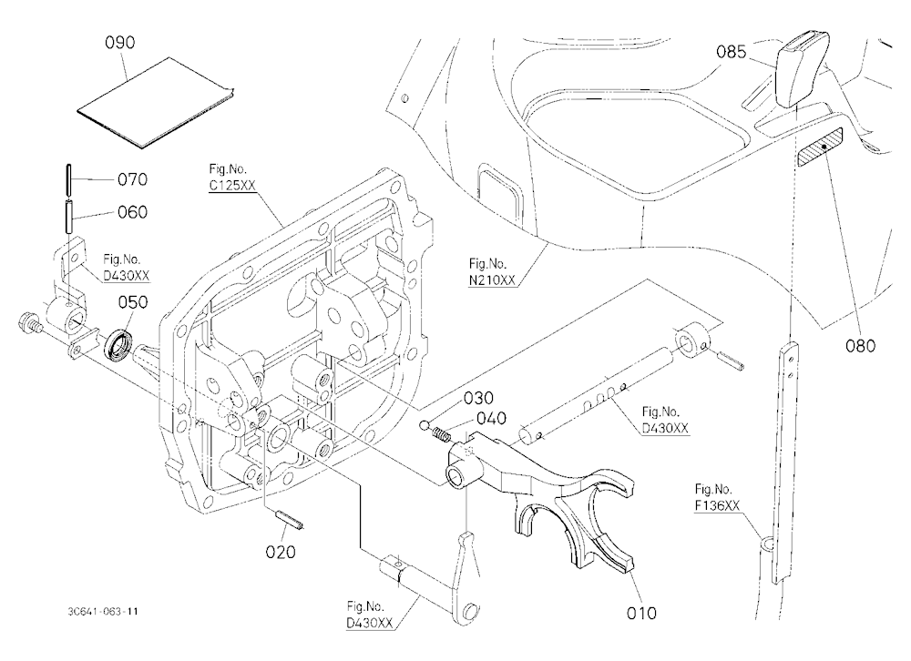 Creep Speed Kit 1 (Shift Fork) (W/G No.M7694) [Opt