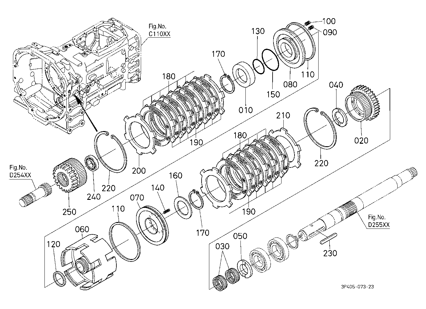Hydraulic Clutch (Bi-Speed Turn) [Except[Dtsc]]